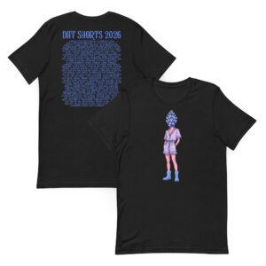 DIFF Shorts 2026 | Unisex film title t-shirt